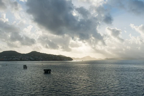 Baia basseterre — Foto Stock