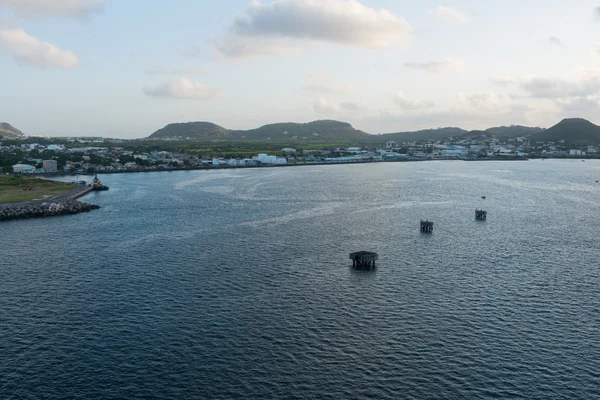 Baia basseterre — Foto Stock