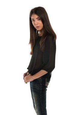 siyah bluz