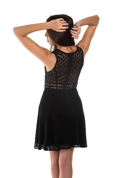 Svart klänning — Stockfoto