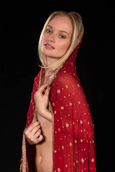 Dupatta. — Foto de Stock