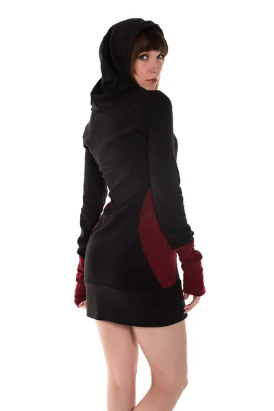 Hooded dress — Stock Photo, Image