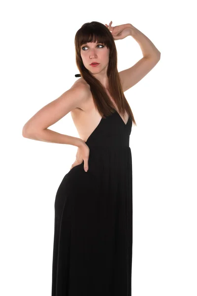 Vestido negro — Foto de Stock