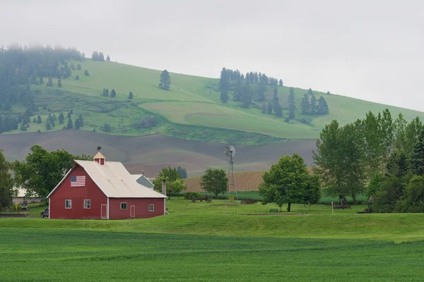 Amerikanische Scheune — Stockfoto