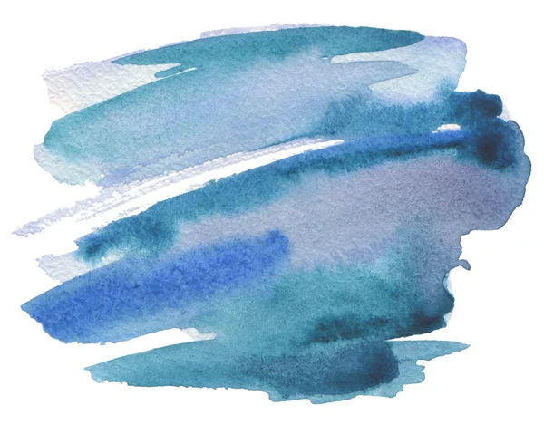 Abstrakte Aquarellpinselstriche gemalten Hintergrund. Textur pa — Stockfoto