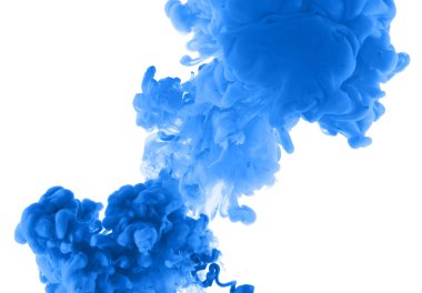 Sudaki akrilik renkler. Soyut arkaplan.