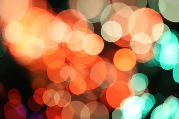 Abstract city lights blur blinking background. — Stock Photo, Image