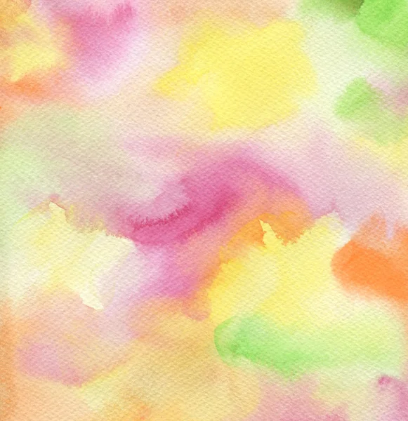 Abstract watercolor hand painted background. Textured paper. — Stock Photo, Image