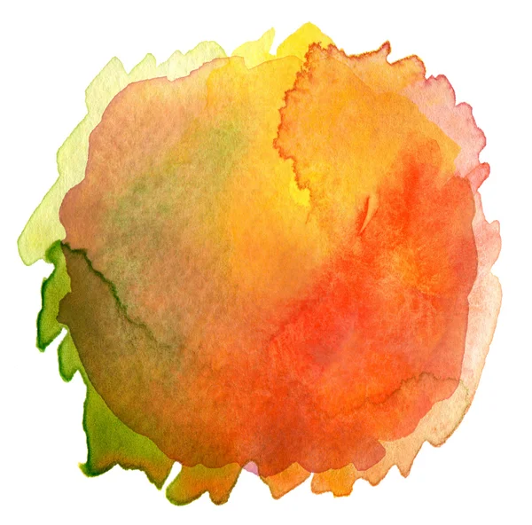 Abstract watercolor hand painted background. Textured paper. — Stock Photo, Image