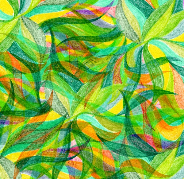 Abstract color pencil draw background — Stock Photo, Image
