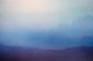 Doğa arka plan bulanıklık. Suluboya kağıdı kaplama.