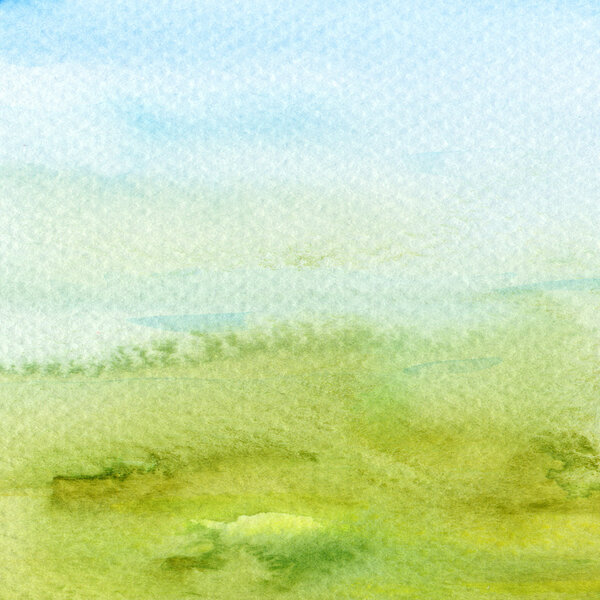 Abstract acrylic and watercolor painted background. Paper textur