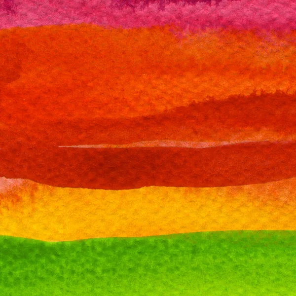 Abstract strip watercolor painted background — Stock Photo, Image