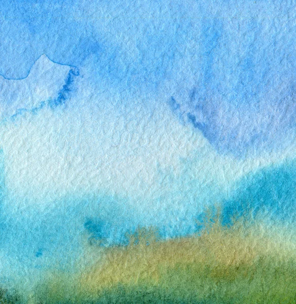 Abstrato acrílico e aquarela fundo pintado. Pape de textura — Fotografia de Stock