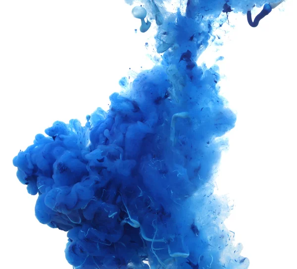 Acrylic colors and ink in water. — Stock Photo, Image