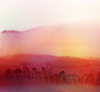 Akrilik ve sulu boya boyalı arka plan.