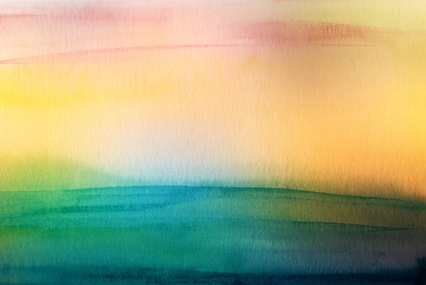 Abstract acrylic and watercolor brush strokes painted background — Stock Photo, Image