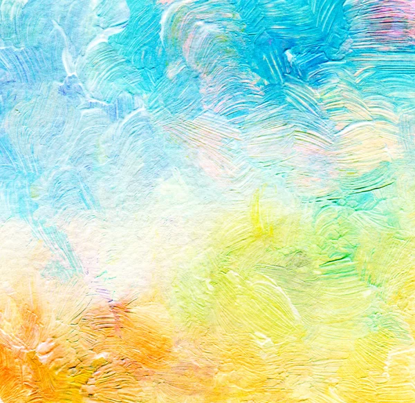 Fondo acrílico abstracto y acuarela pintado . — Foto de Stock