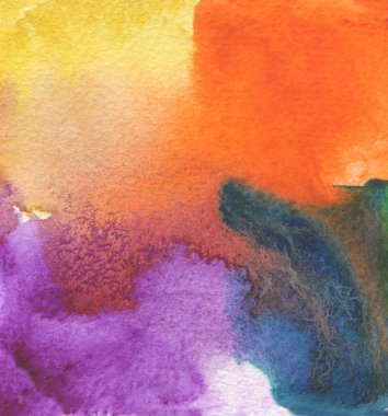 Akrilik ve sulu boya boyalı arka plan.