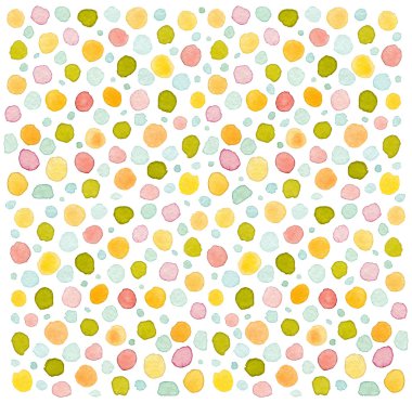 soyut daire suluboya el boyalı arka plan.