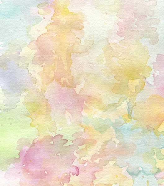 Abstract acrylic and watercolor brush strokes painted background — Stock Photo, Image