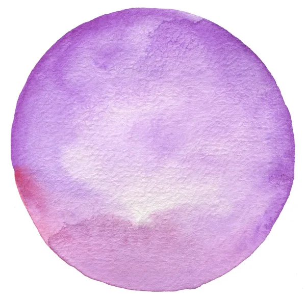 Circle watercolor painted background. — Stock Photo, Image