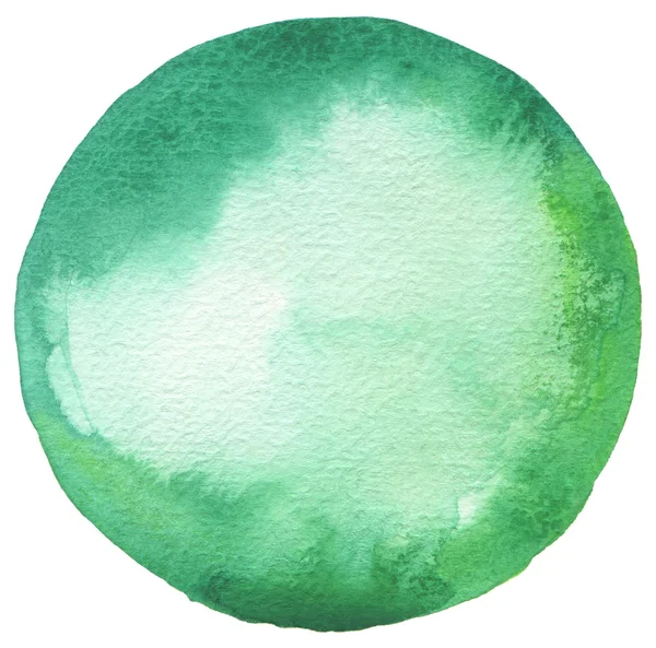 Circle watercolor painted background. — Stock Photo, Image