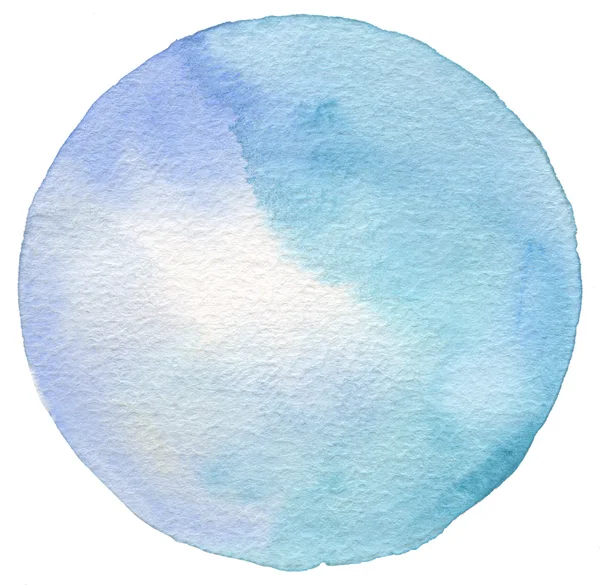 Circle watercolor painted background. — Stock Photo, Image