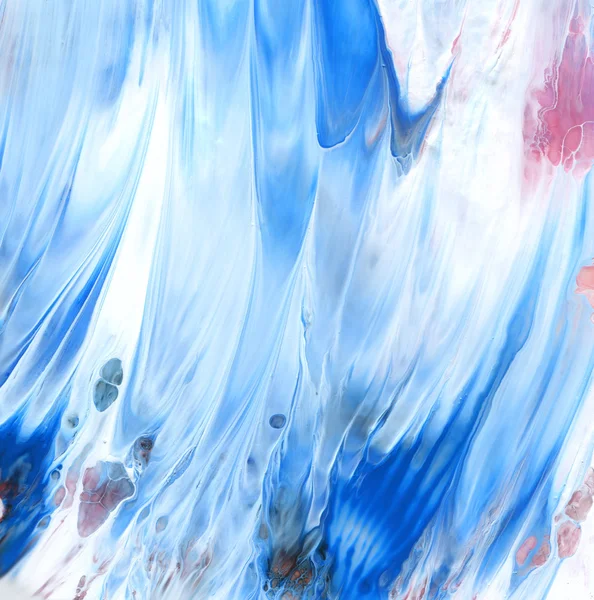 抽象的丙烯酸和水彩刷笔触画的背景 — 图库照片