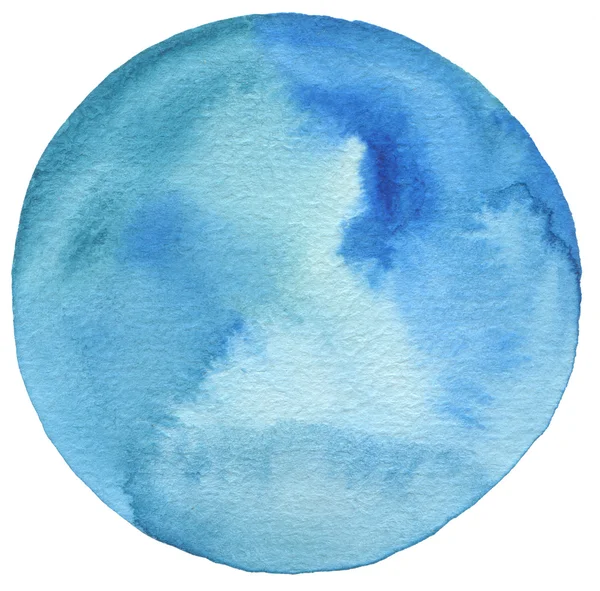 Circle watercolor painted background. — Stock Photo, Image