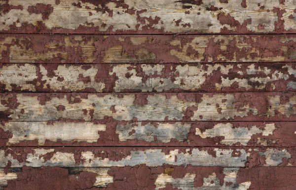 Texture di tavole di legno con residui di vernice — Foto Stock