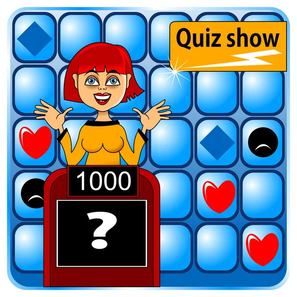 Quiz show — Image vectorielle