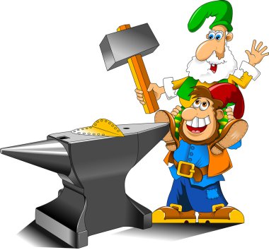 Gnome örs üzerinde çalışma