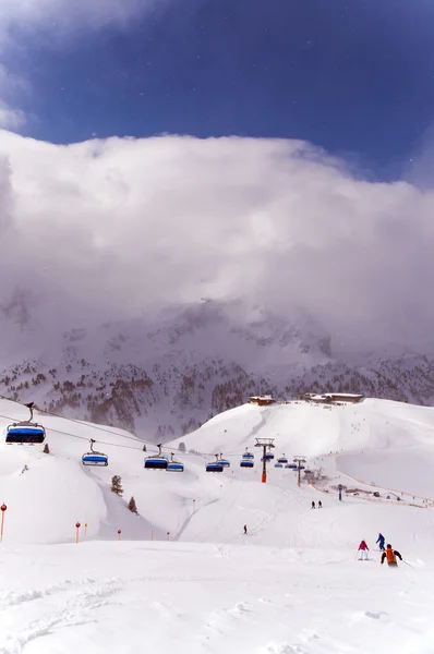 Ski resort Obertauern — Stock Photo, Image