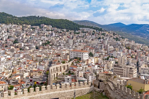 Kavala városa, Görögország — Stock Fotó