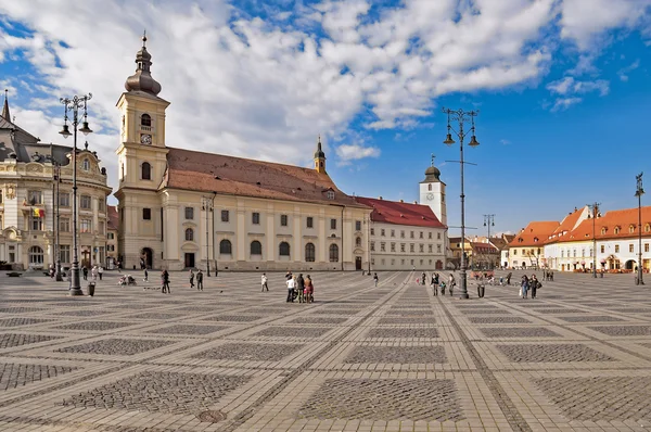 Sibiu, Transilvanya, Romanya — Stok fotoğraf