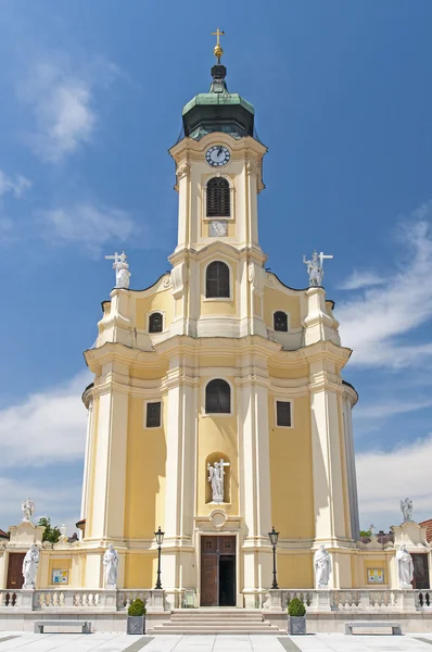 奥地利拉克森堡教会 — 图库照片