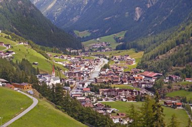 soelden resort otztal, tirol, Avusturya