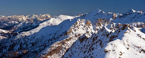 Skidorten Obertauern — Stockfoto