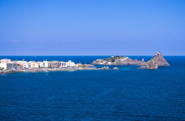 Mediterranean sea in Sicily — Stock Photo, Image