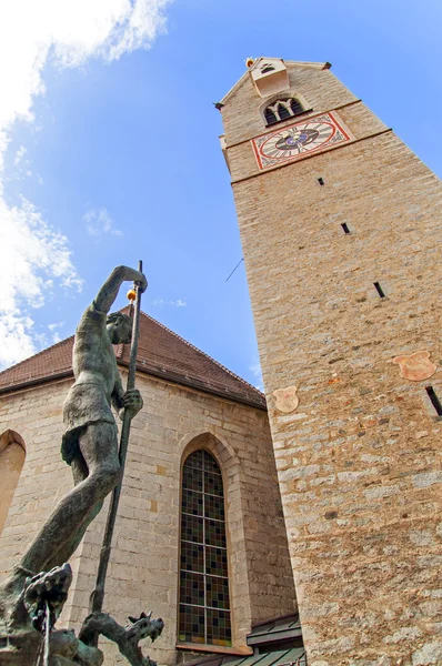 Vita tornet i Brixen / Bressanone — Stockfoto