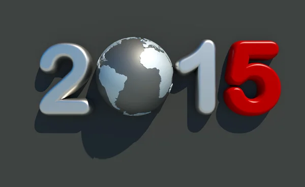 Neues Jahr 2015 Logo — Stockfoto