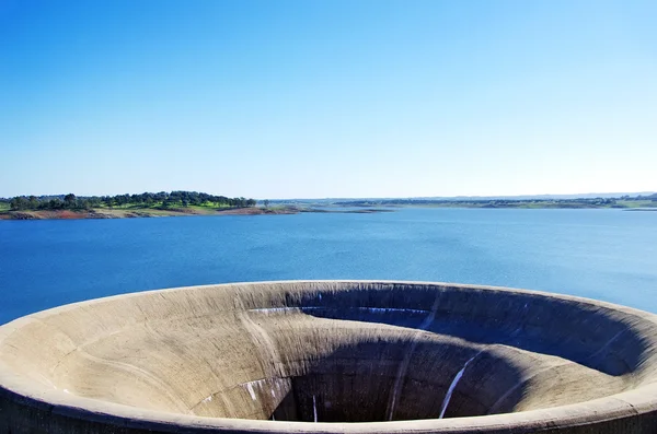 Monte da Rocha barragem, Ourique, Portugal — Fotografia de Stock