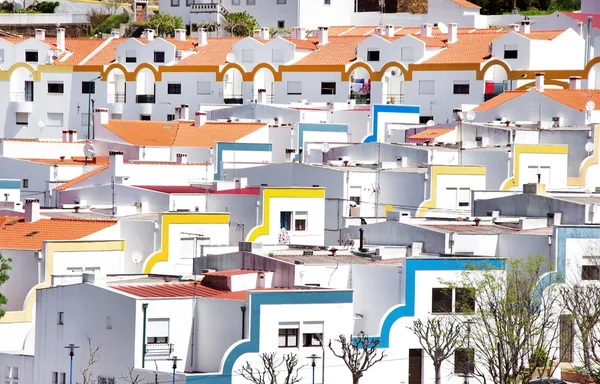 Portugalská domy v jižním regionu alentejo — Stock fotografie