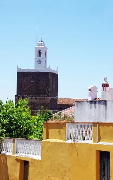 Wieża zamku alandroal, alentejo, Portugalia — Zdjęcie stockowe