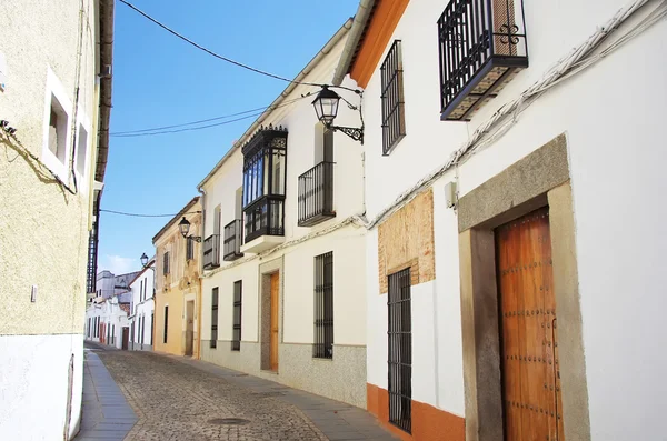 Straat van Zafra, regio extremadura, Spanje — Stockfoto