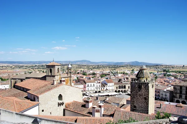 Vista dalla città medievale di Trujillo in Spagna — Foto Stock