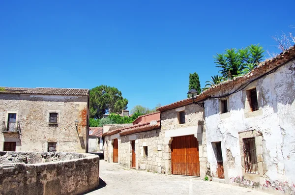 Old street of trujillo village, Spain — Stock Photo, Image