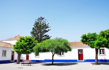 Traditional houses of the coast of the Alentejo. clipart