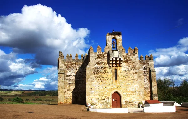 Santuário Nossa Senhora Boa Nova Aldeia Terena Portugal — Fotografia de Stock